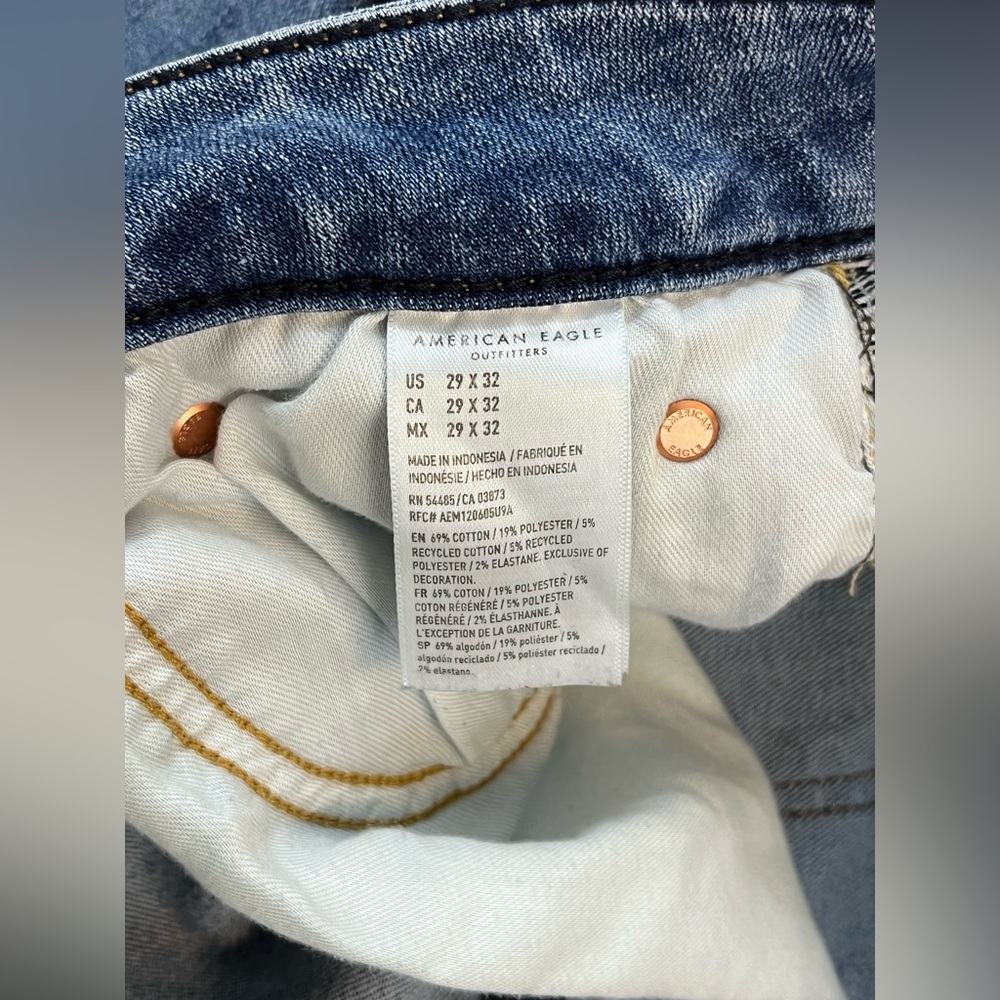 American Eagle Men’s AirFlex+ Athletic Fit Jeans. Size 29/32 (actual 29/30) - Picture 6 of 11